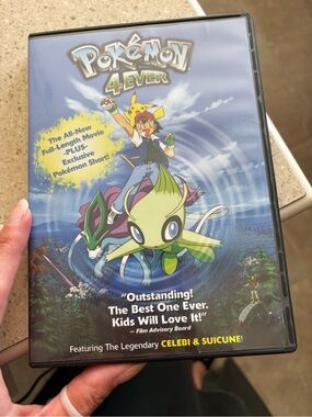 Pokemon 4Ever DVD – Blue, Green, Yellow Cover Art